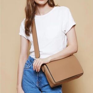 New Leatherology Tan Leather Bag Strap Crossbody Shoulder Replacement with Tags